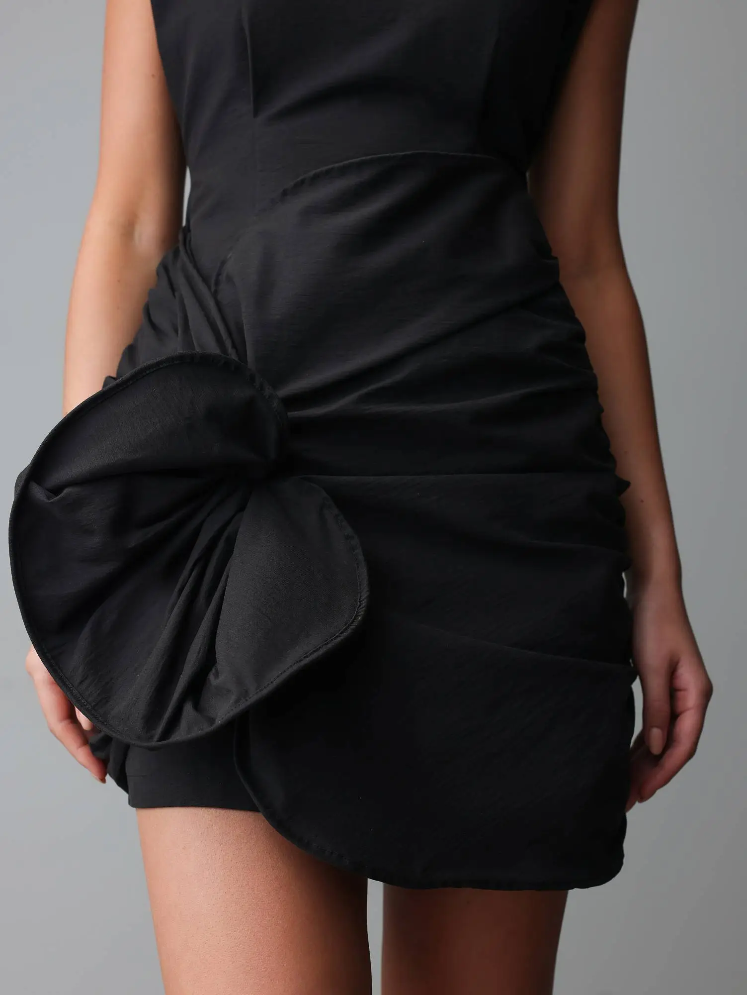 Платье (M (44RU), чёрный). Избражение № 4