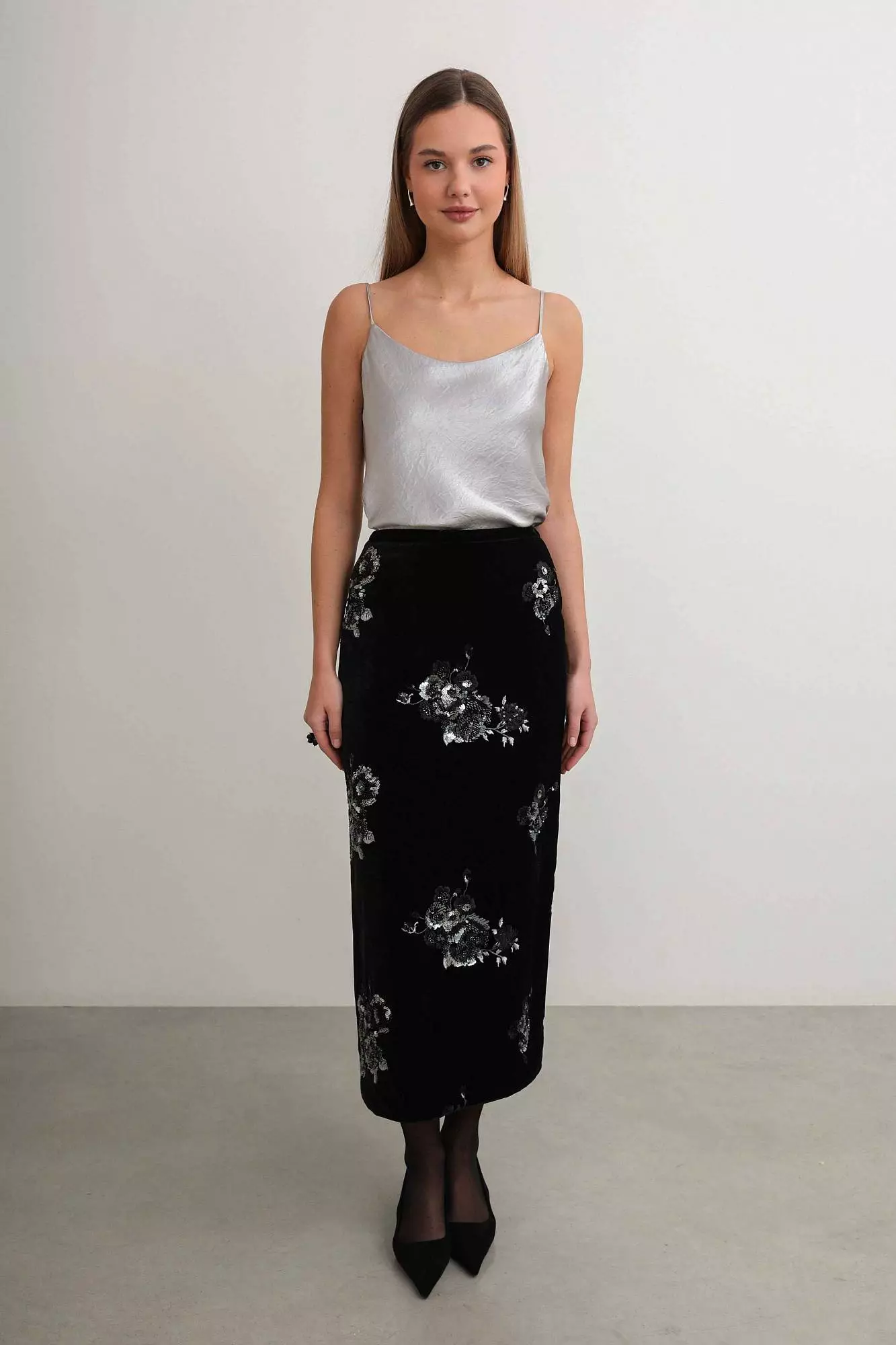 Юбка  (S (42RU), чёрный). Избражение № 1