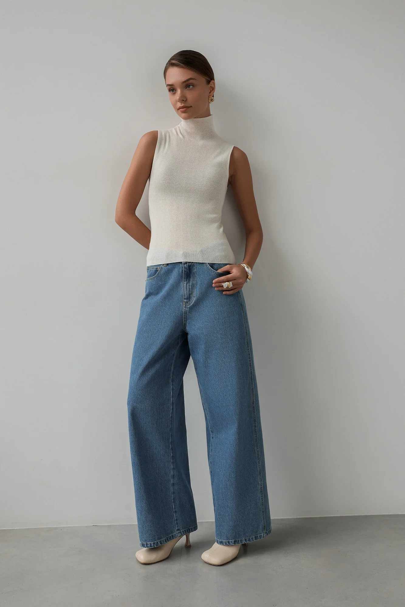 Джинсы (L (46RU), голубой). Избражение № 2