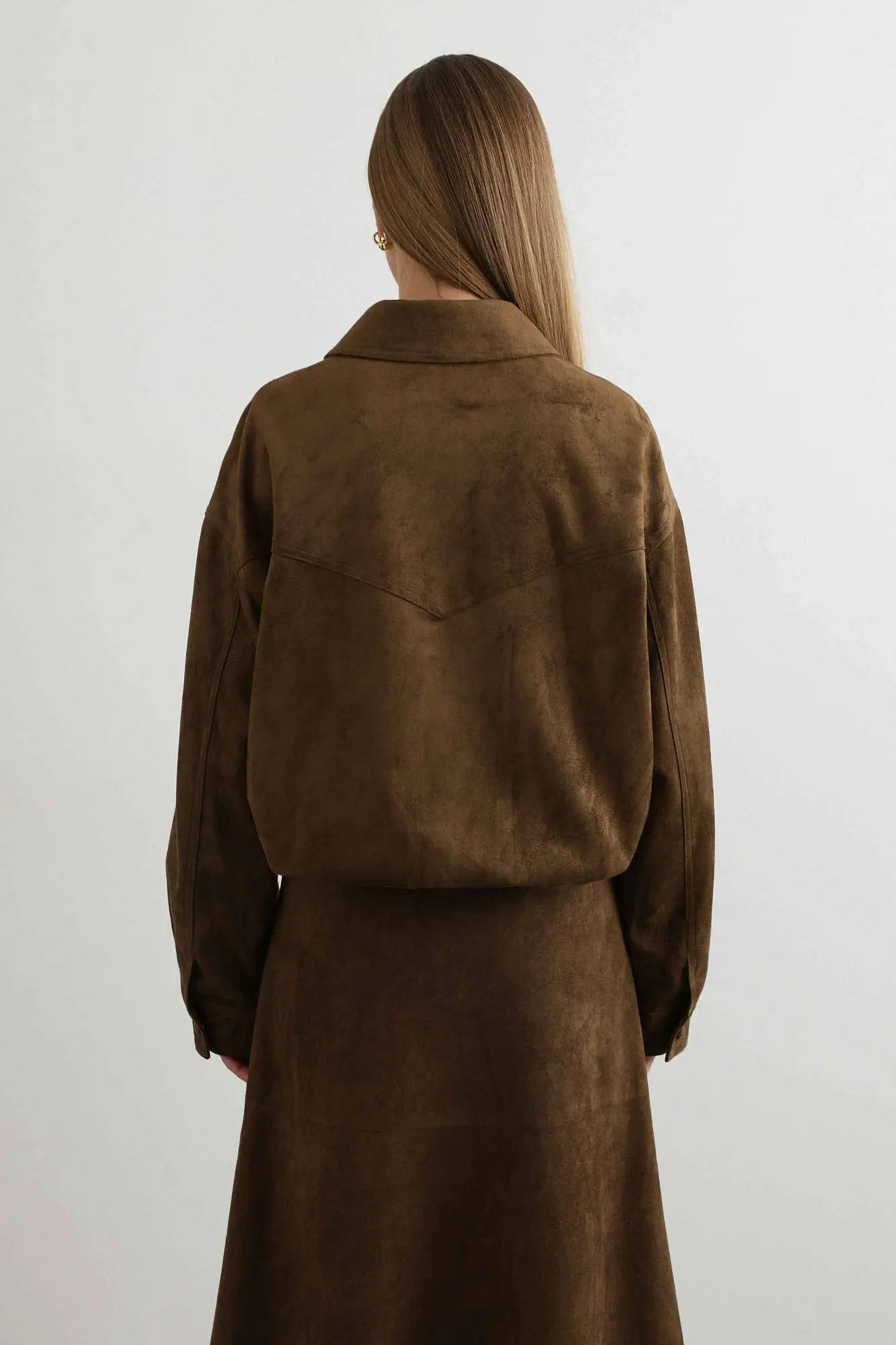 Куртка (S (42RU), коричневый). Избражение № 3