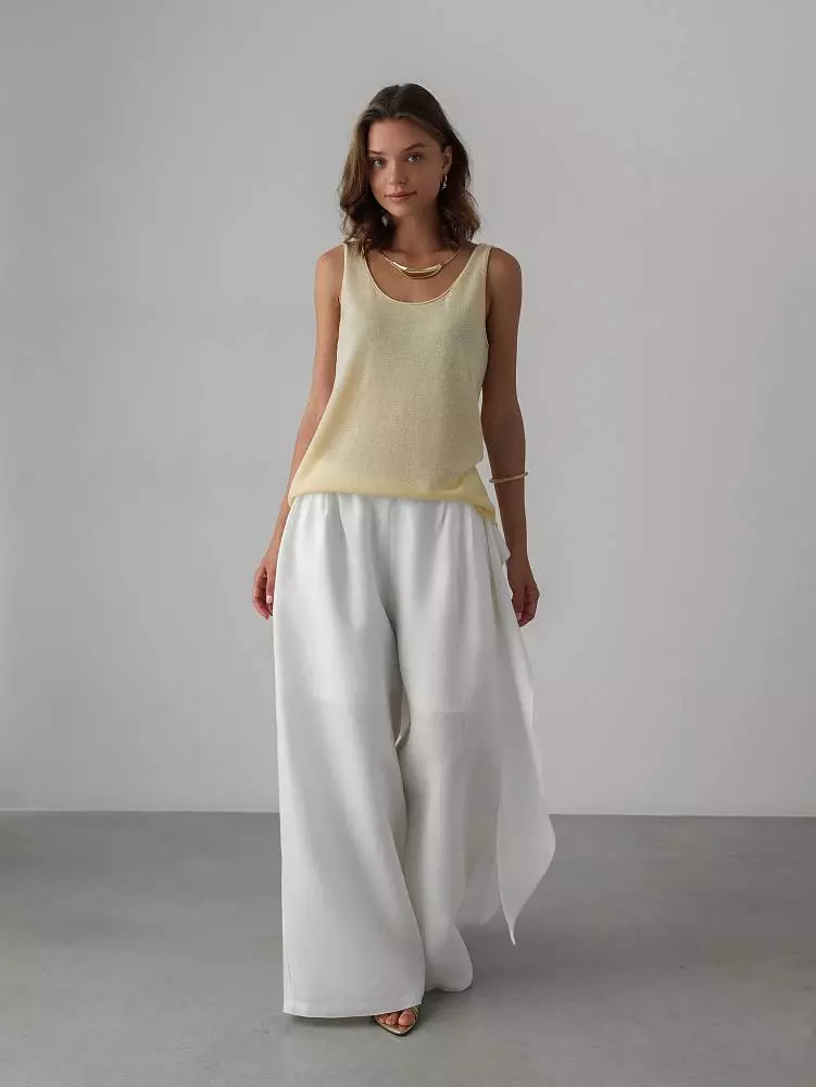 Брюки (L (46RU), белый). Изображение № 1