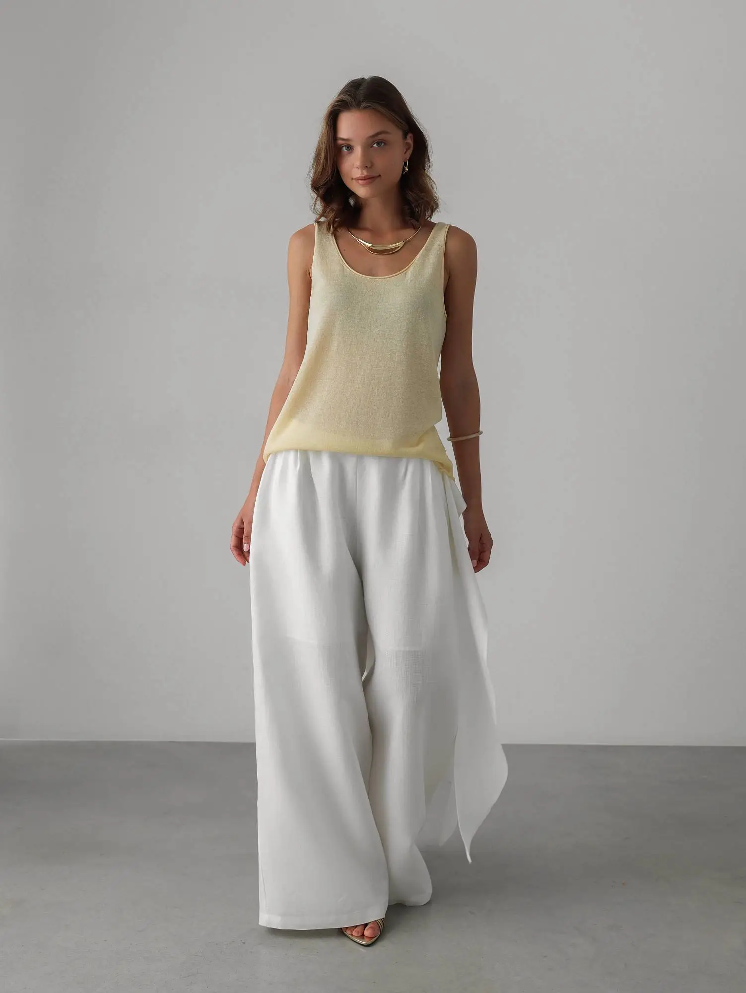 Брюки (L (46RU), белый). Избражение № 1