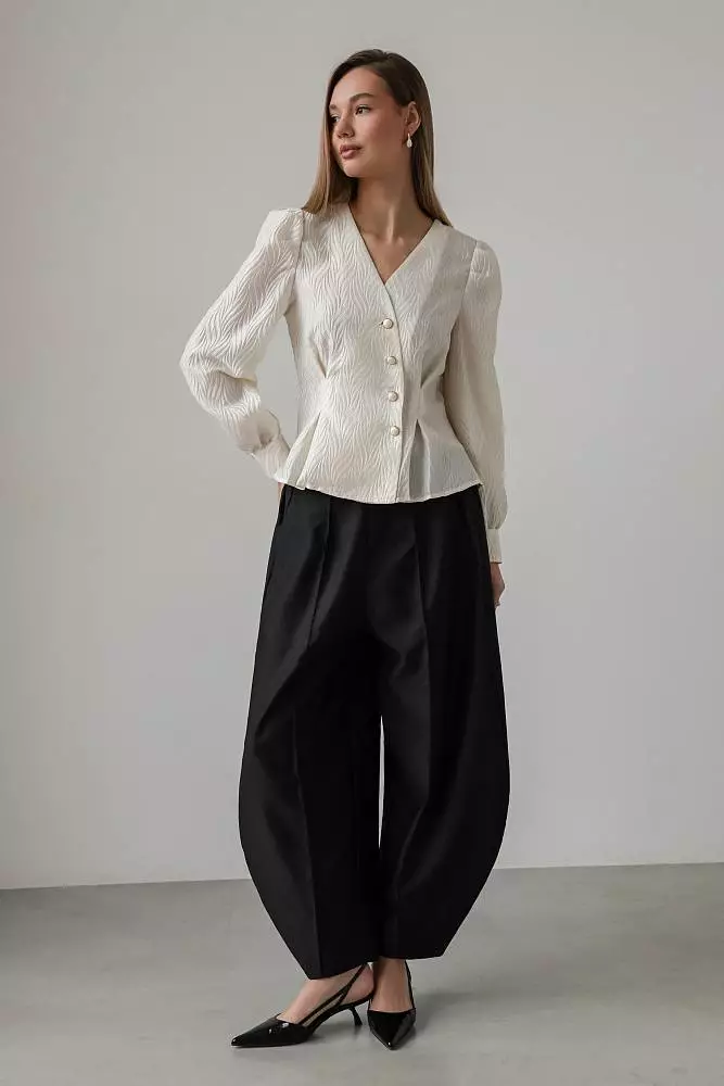 Блуза (S (42RU), молочный). Изображение № 2