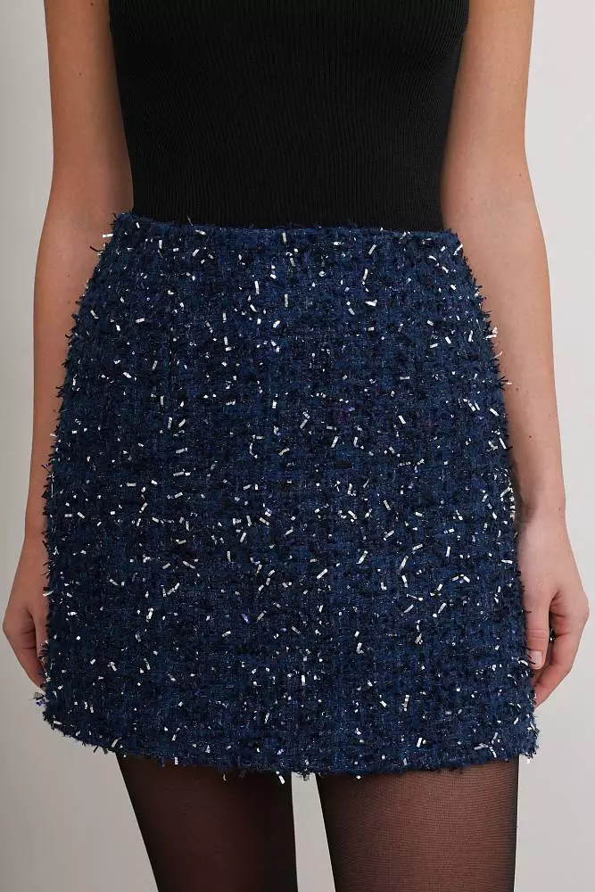 Костюм: жакет и юбка (S (42RU), тёмно-синий). Изображение № 6