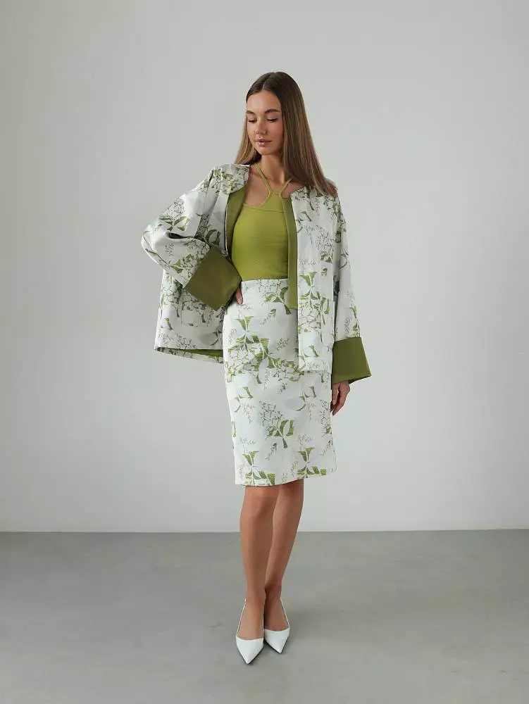 Жакет (M (44RU), серая олива). Изображение № 2