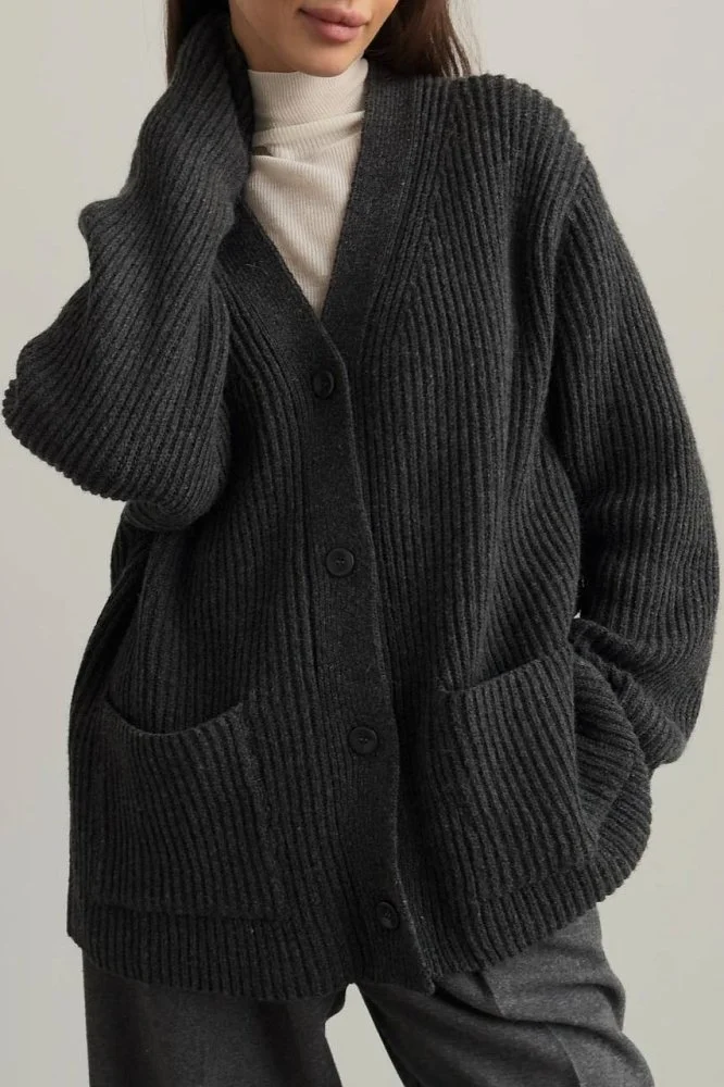 Кардиган (onesize (42-46RU), серый). Изображение № 2