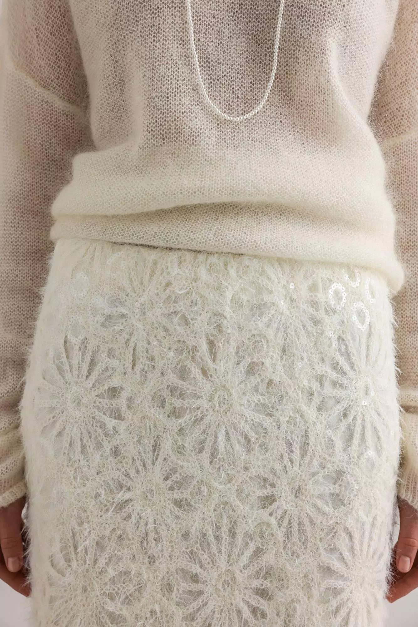 Юбка  (S (42RU), молочный). Избражение № 5