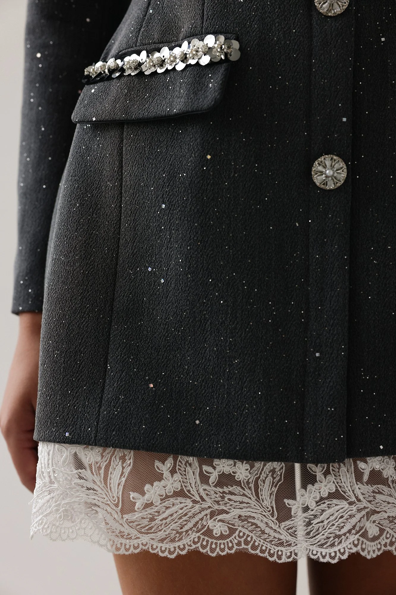 Платье (S (42RU), серый). Избражение № 6