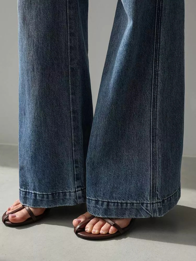 Джинсы (S (40RU), светло-синий). Изображение № 4