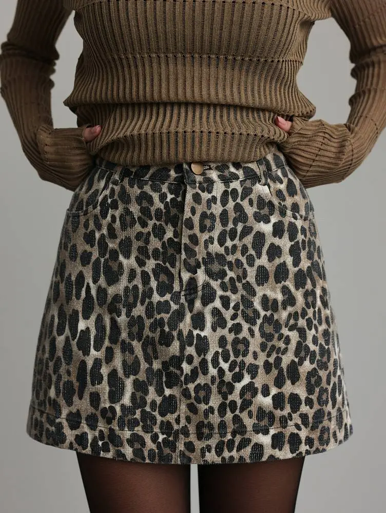 Юбка (L (46), светло-коричневый). Изображение № 1