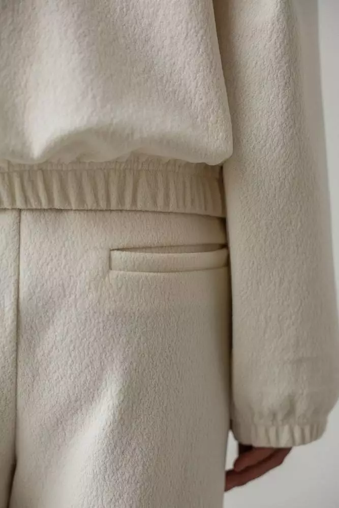 Брюки (S (42RU), молочный). Изображение № 6