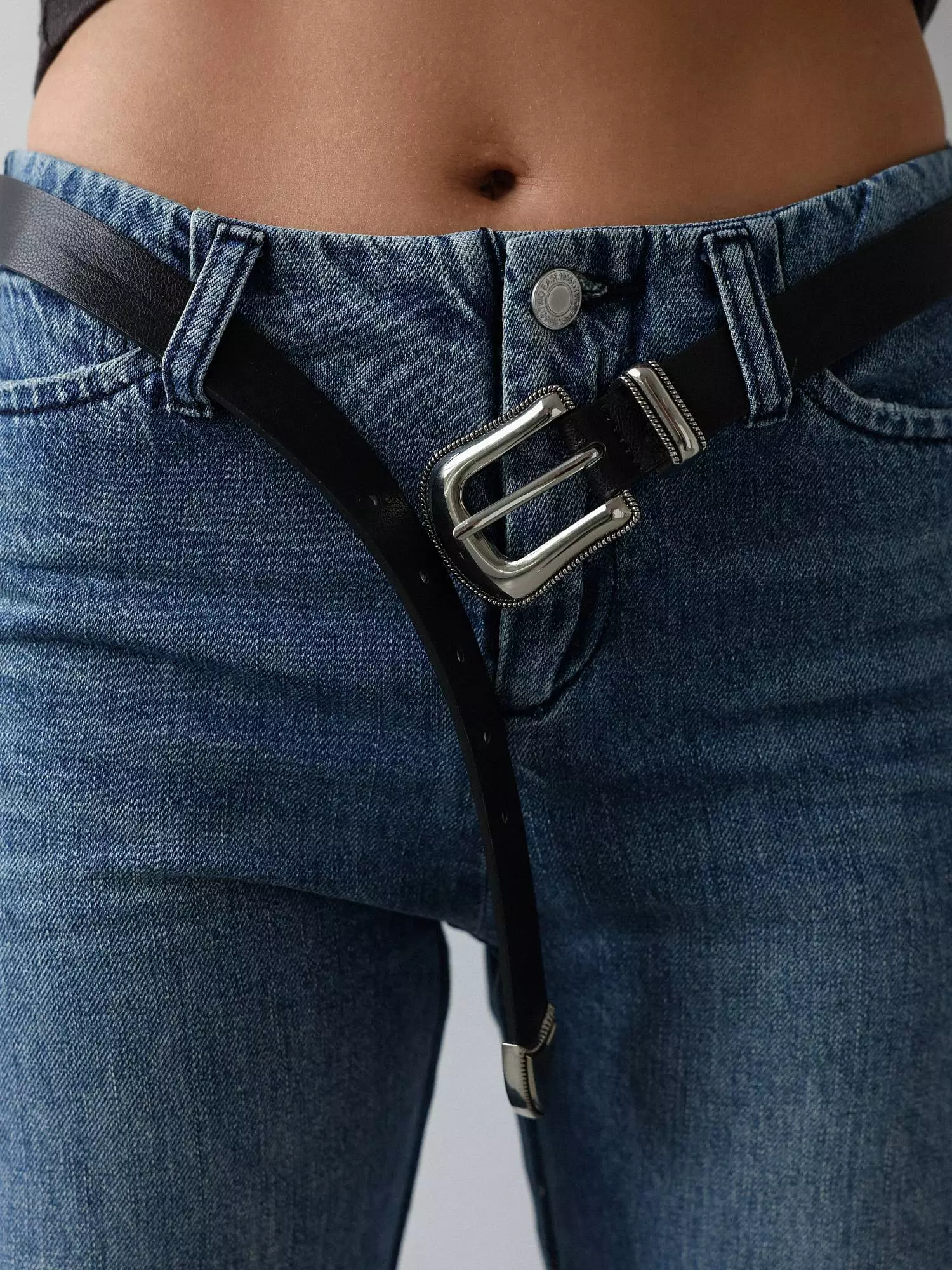 Джинсы (S (40RU), светло-синий). Избражение № 3