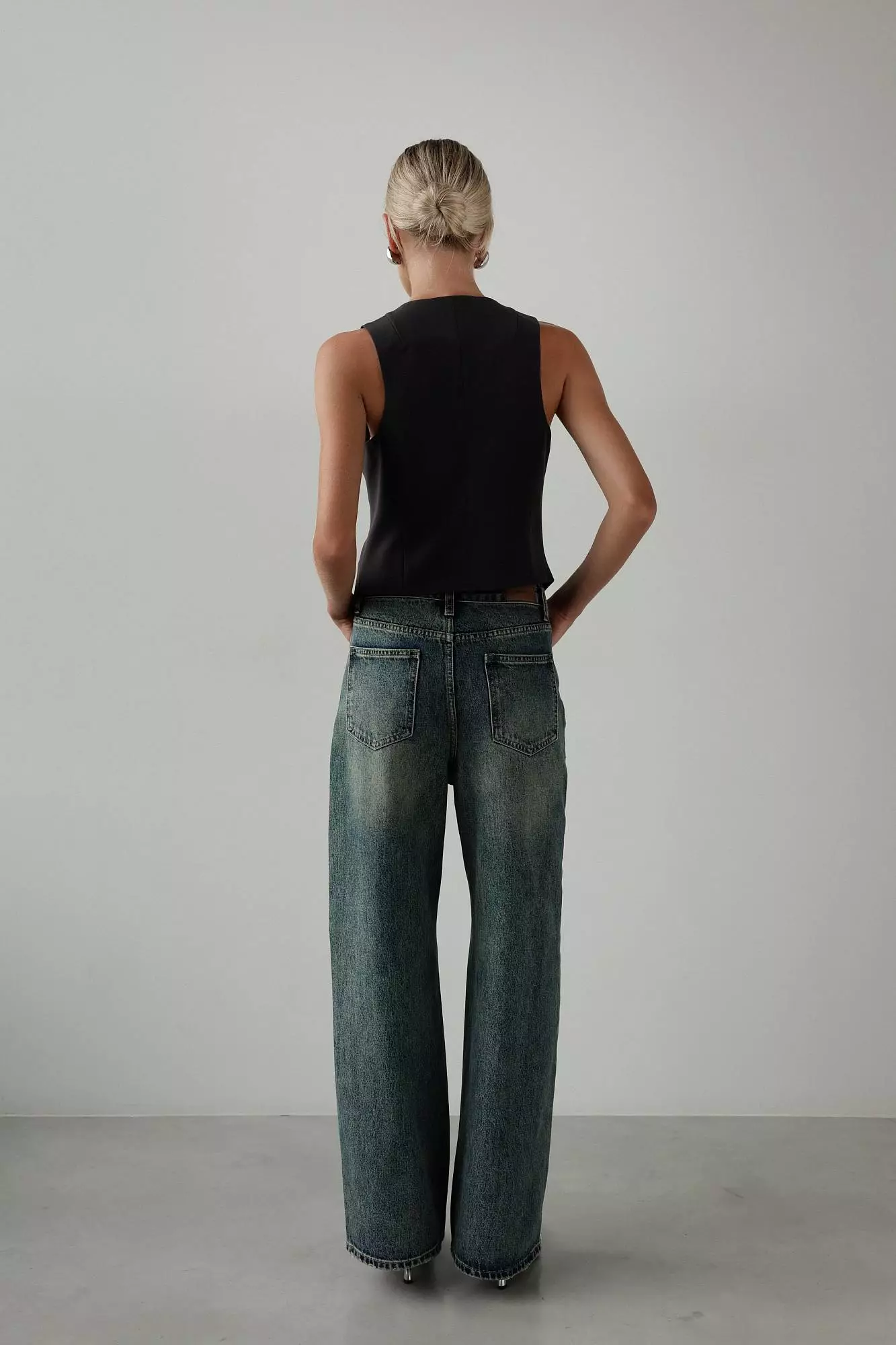 Джинсы (S (42RU), синий). Избражение № 5