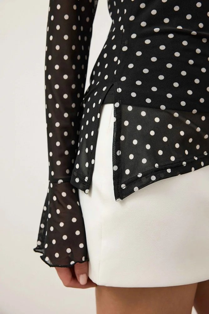 Лонгслив (S (42RU), чёрный). Изображение № 5