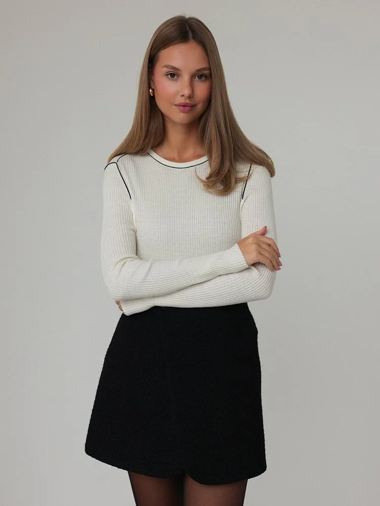 Лонгслив (onesize (42-46RU), молочный). Изображение № 3
