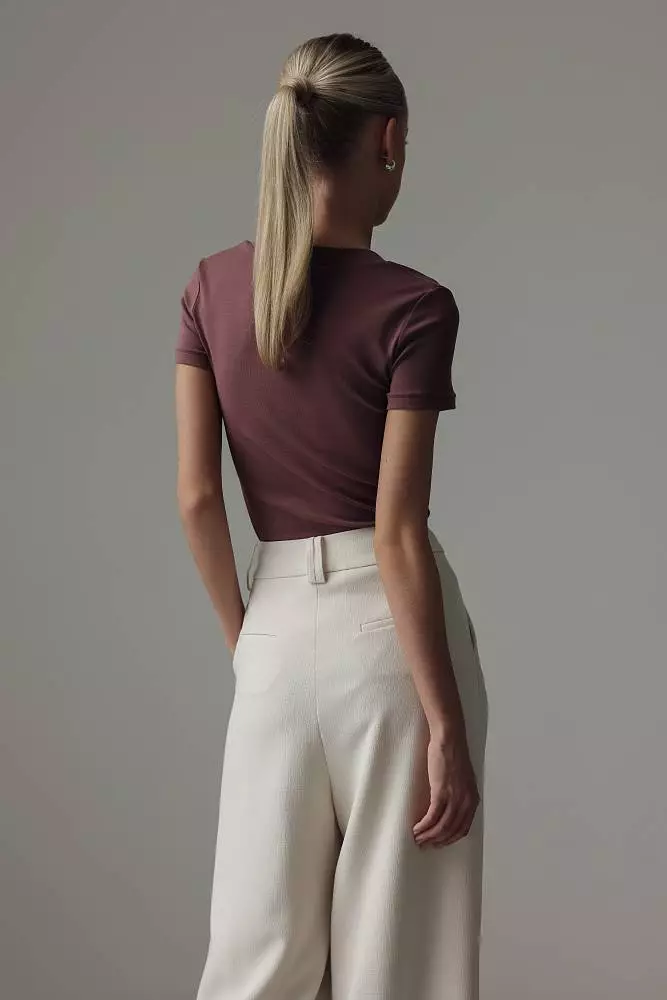 футболка (M (44), пыльно-розовый). Изображение № 2