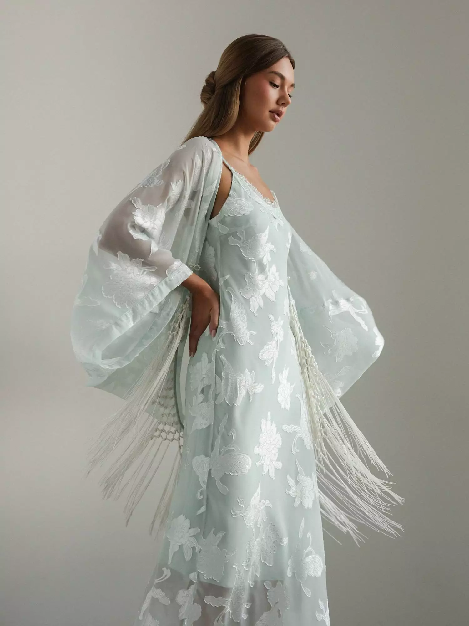 Накидка (M (44RU), мятный). Избражение № 5