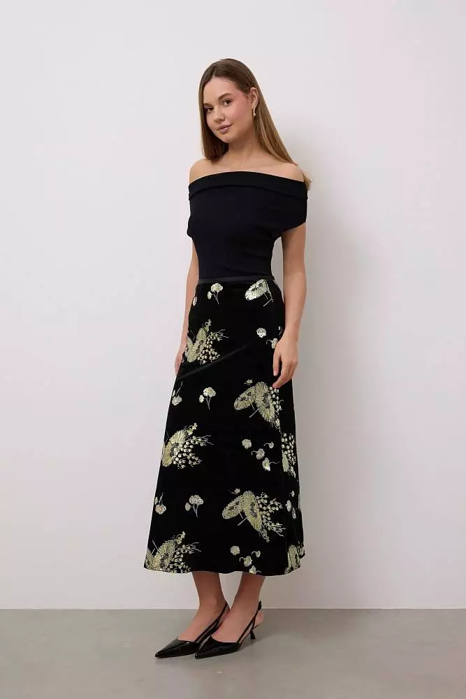 Юбка (S (42RU) чёрный). Изображение № 1