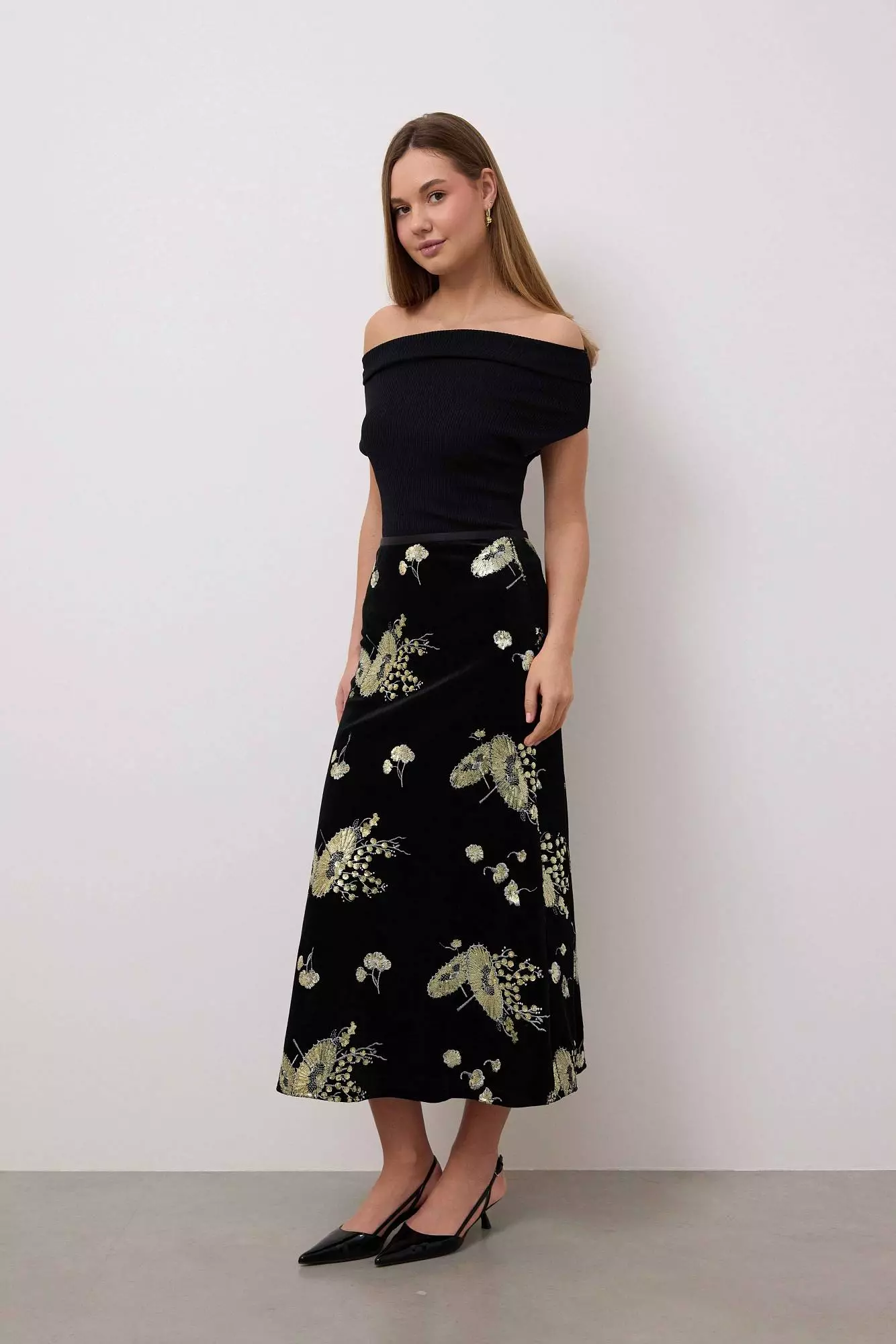 Юбка (S (42RU) чёрный). Избражение № 1