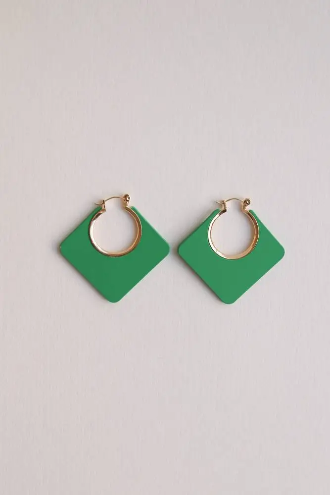 Серьги (зелёный). Изображение № 1