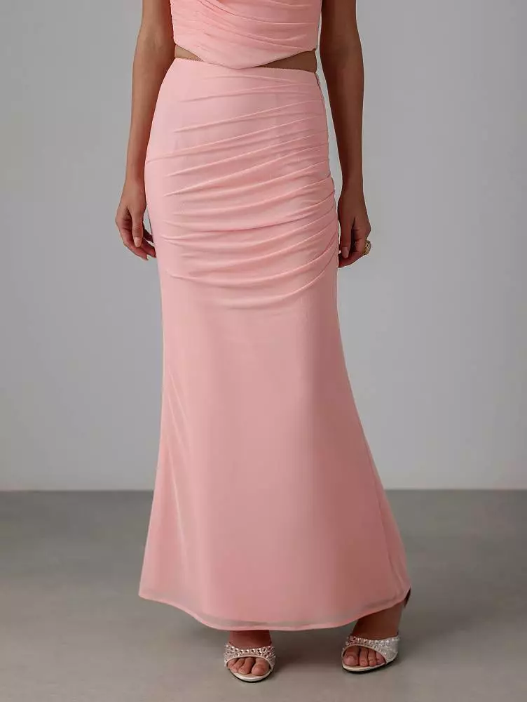 Юбка (S (40RU), коралловый). Изображение № 3