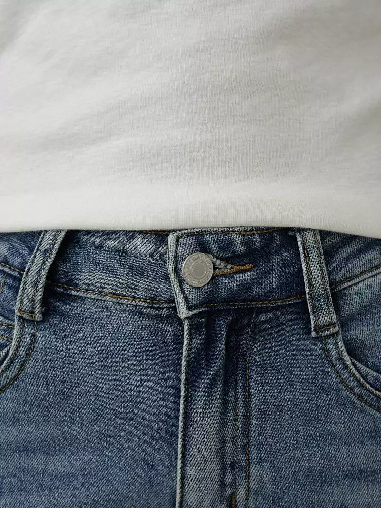 Джинсы (M (44RU), светло-синий). Изображение № 3