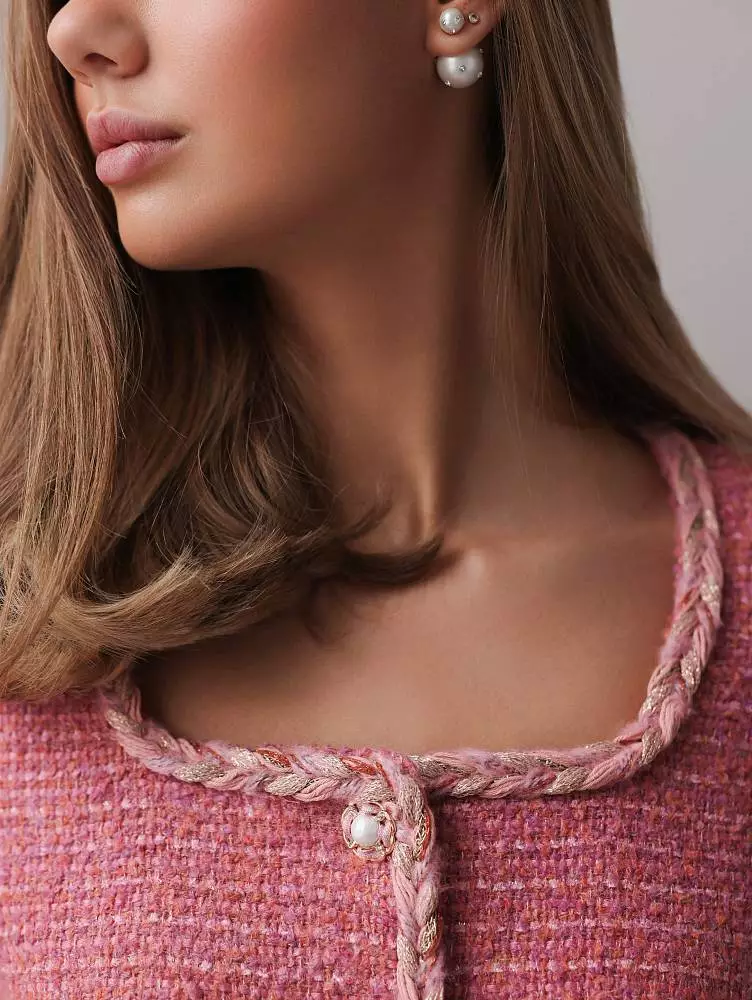 Костюм: юбка и жакет (L (46RU), розовый). Изображение № 3