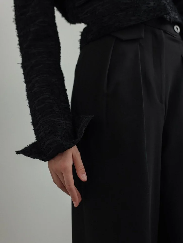 брюки (M (44), чёрный). Изображение № 4