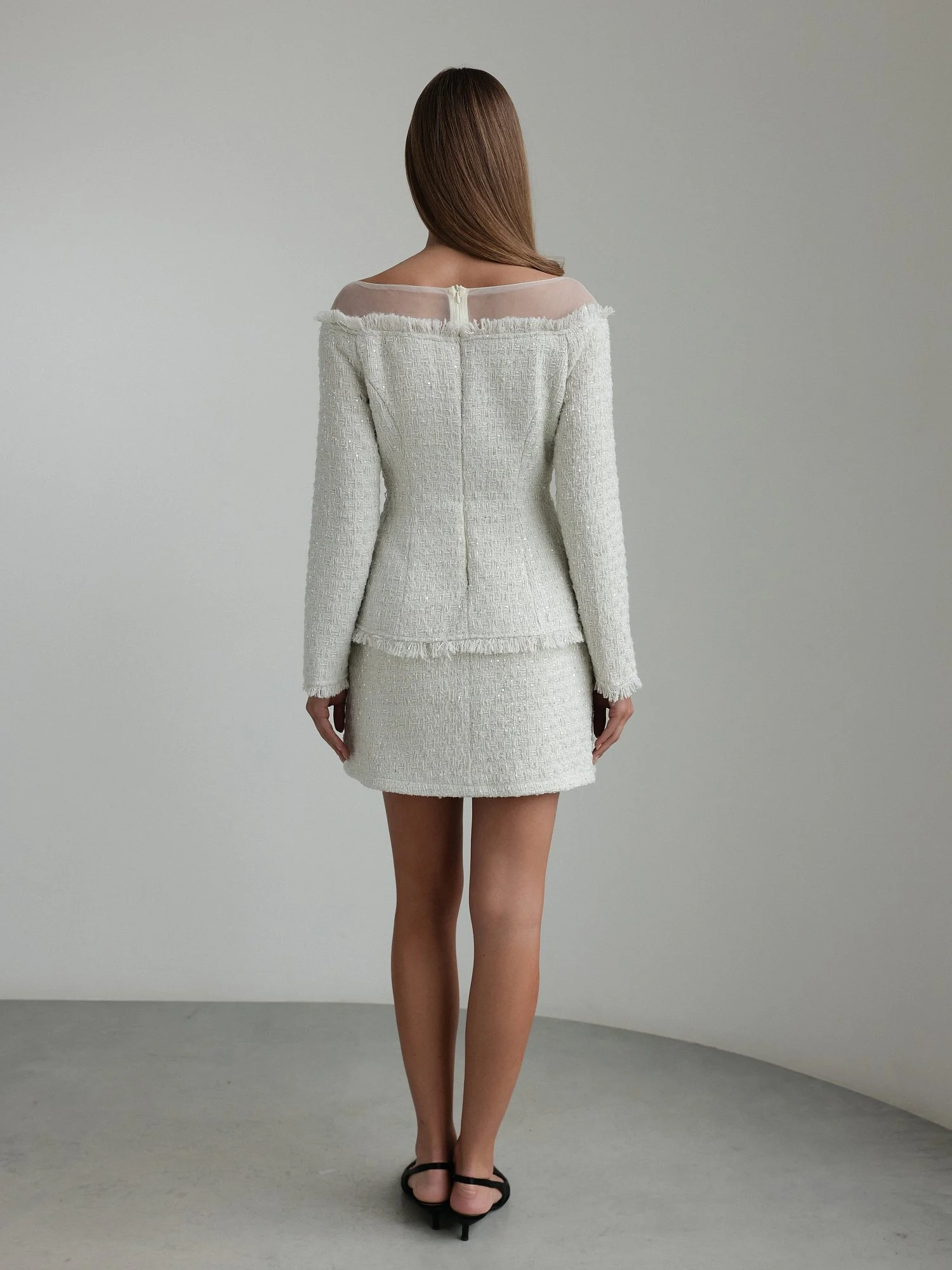 Платье  (L (46RU), слоновая кость). Избражение № 5