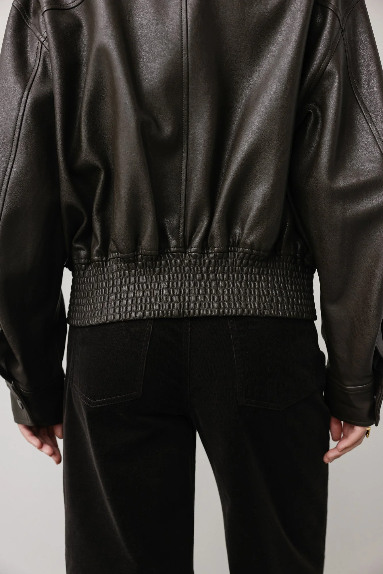 Брюки (M (44RU), тёмно-коричневый). Избражение № 6