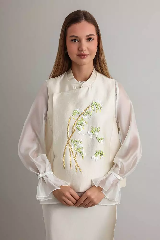 Жилет (onesize (42-46RU), шампань). Изображение № 2