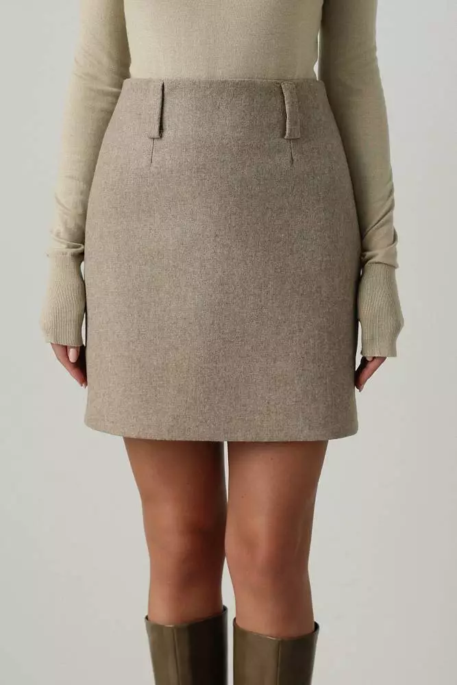 Юбка  (S (42RU), бежевый). Изображение № 1