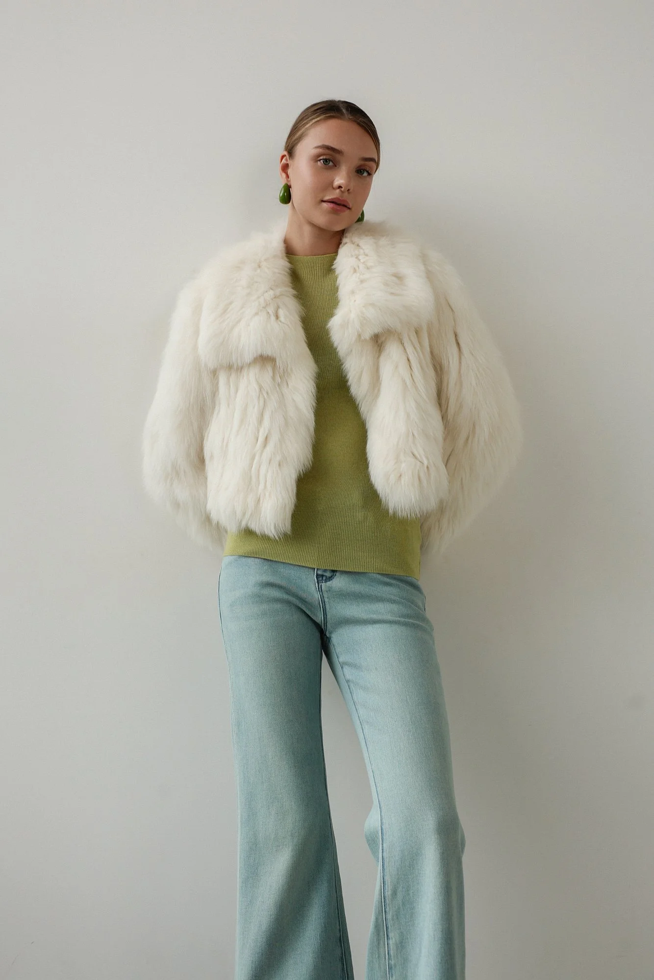 Шуба (onesize (40-44RU), молочный). Избражение № 1