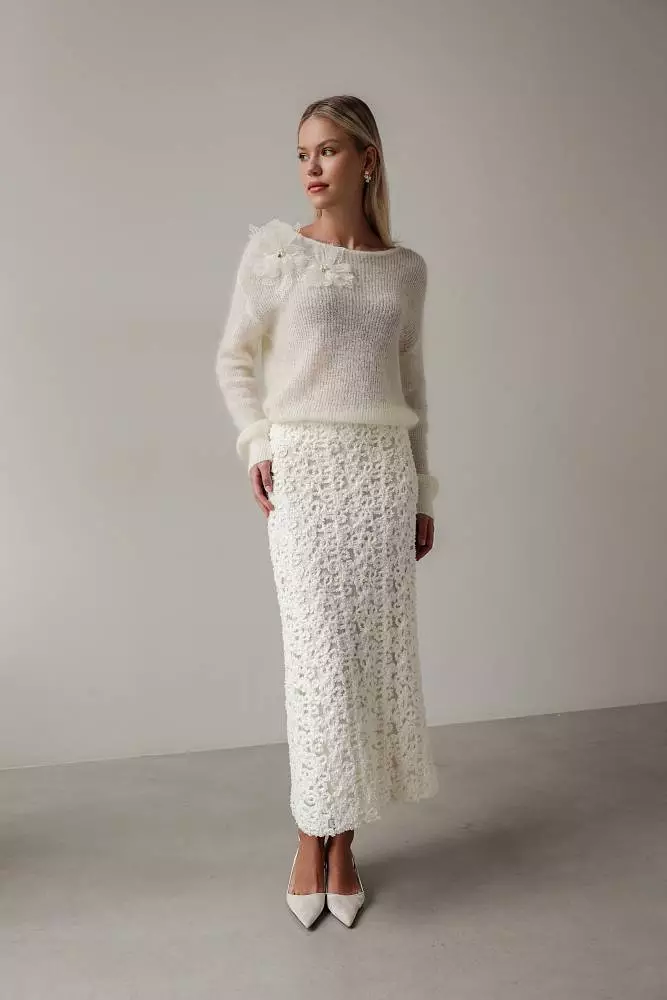 Юбка (M (44RU), молочный). Изображение № 1