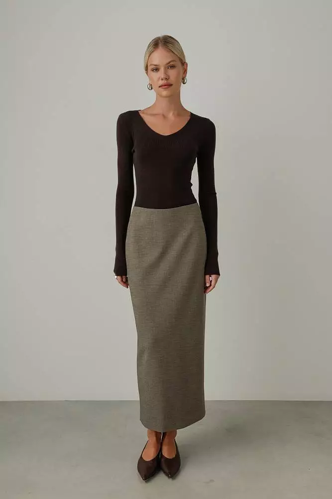 Юбка  (L (46RU), светло-коричневый). Изображение № 1