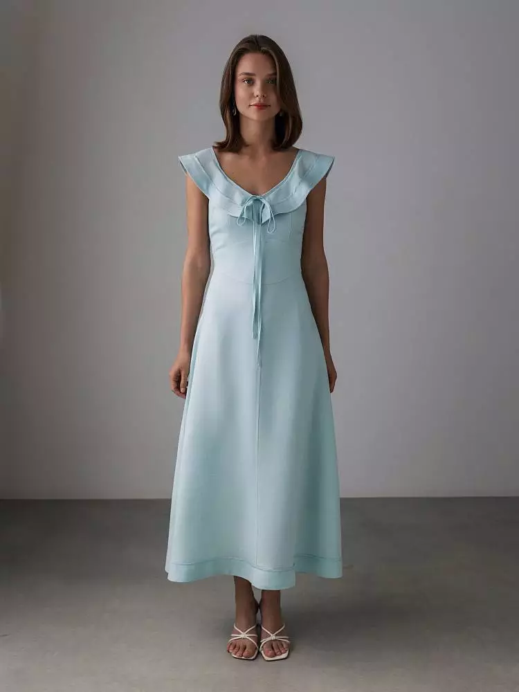 Платье (M (44RU), нежно-голубой). Изображение № 1