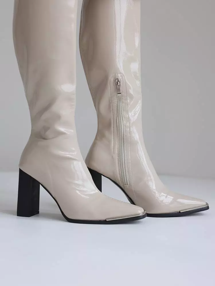 Сапоги (38, персиковый). Изображение № 3