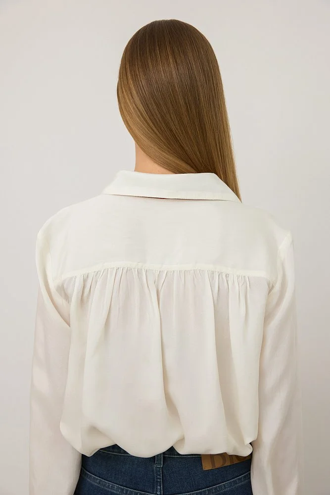 Рубашка (L (46RU), молочный). Изображение № 3