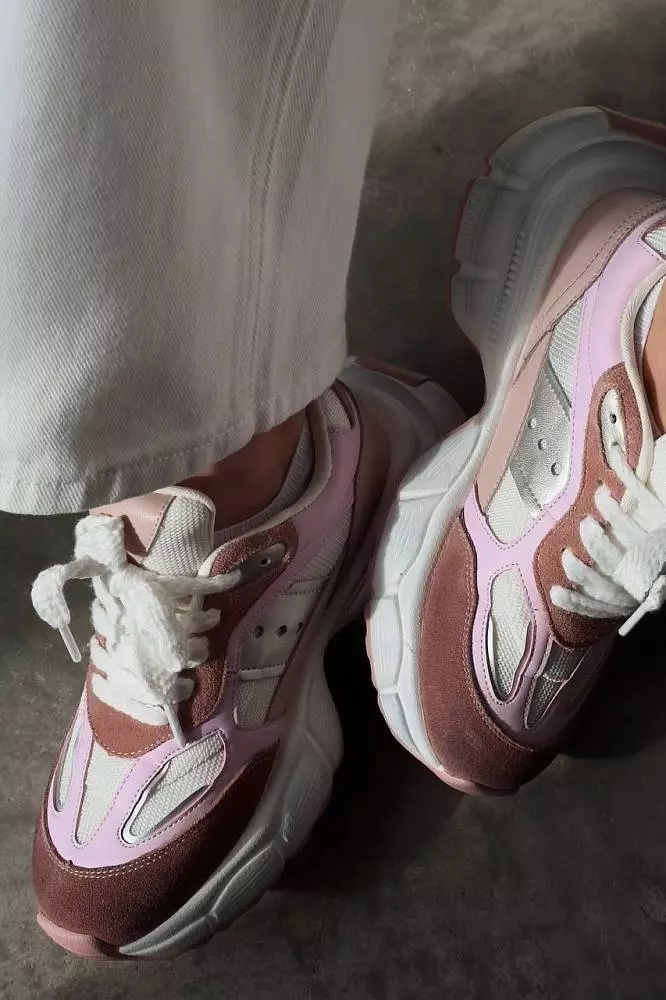 Кроссовки (38, розовый). Изображение № 1