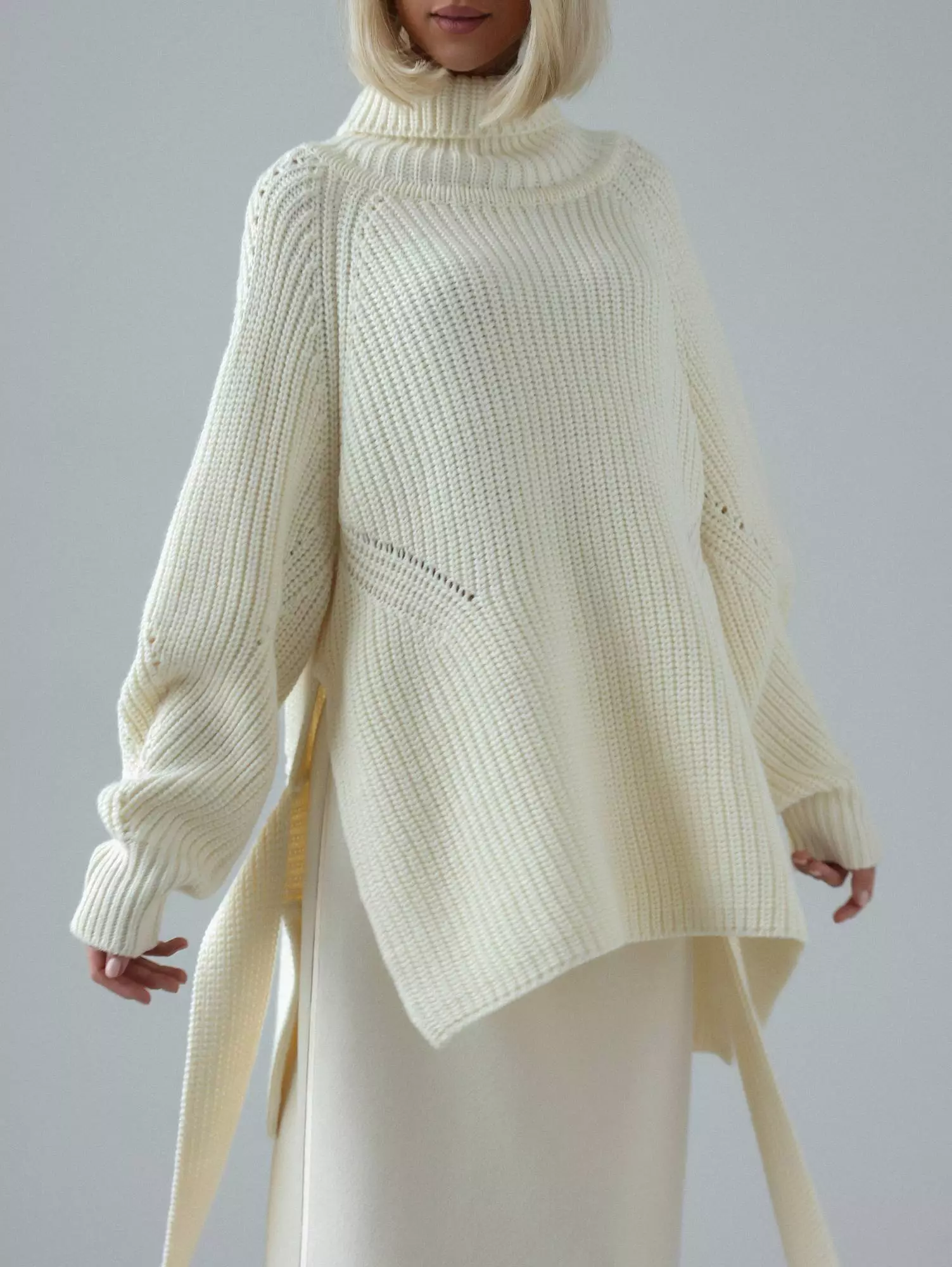 Свитер (onesize (42-46RU), молочный). Избражение № 3