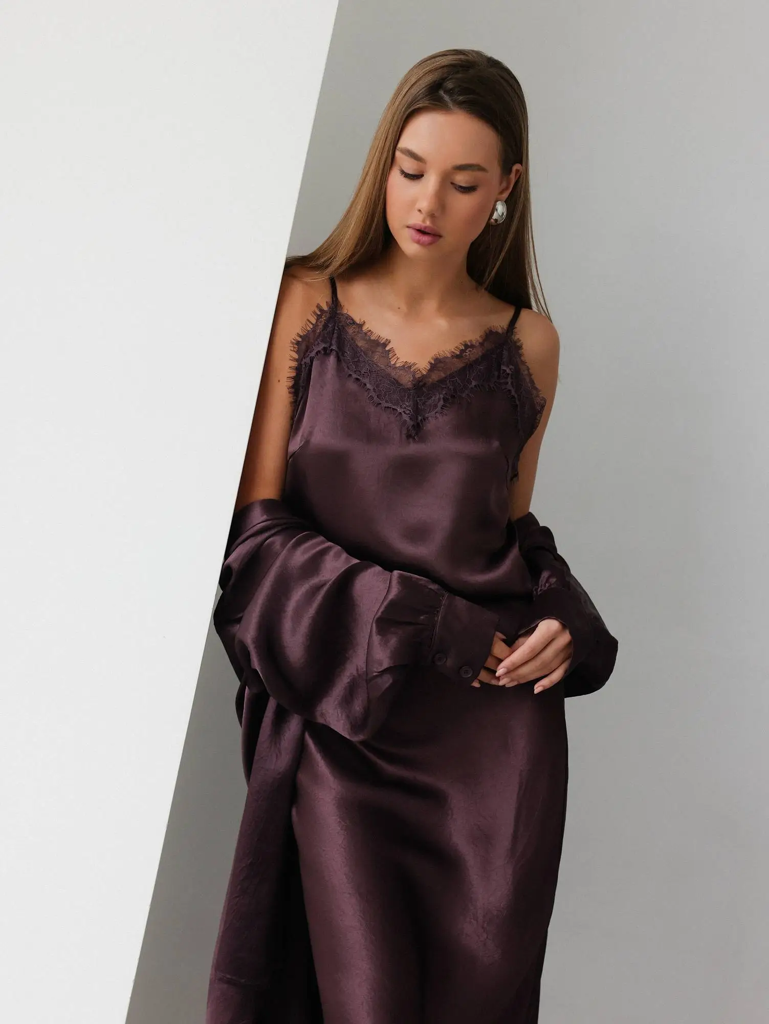 Топ (M (44RU), сливовый). Избражение № 1