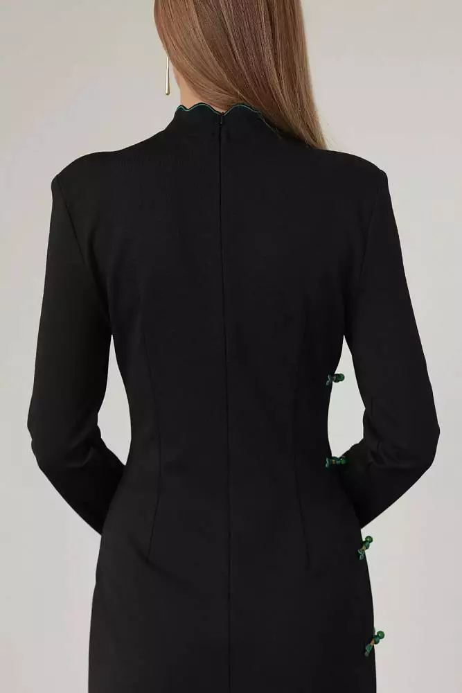 Платье  (S (42RU), чёрный). Изображение № 6