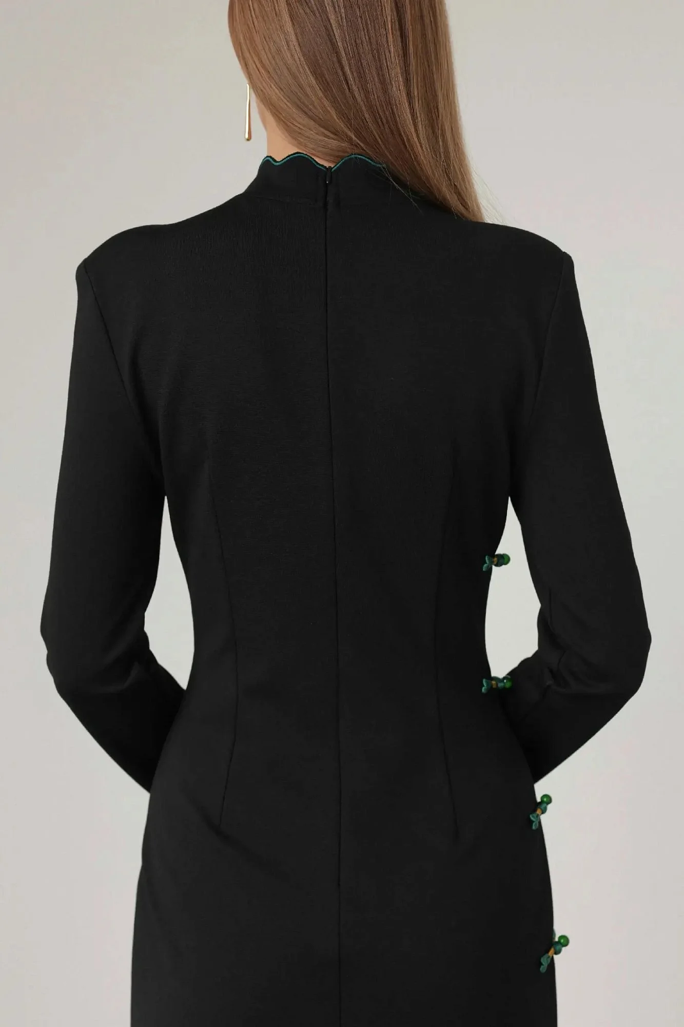 Платье  (M (44RU), чёрный). Избражение № 6