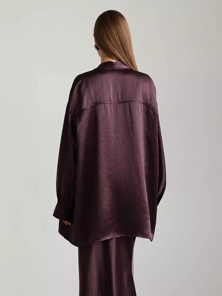 Накидка (onesize (42-46RU), сливовый). Изображение № 6