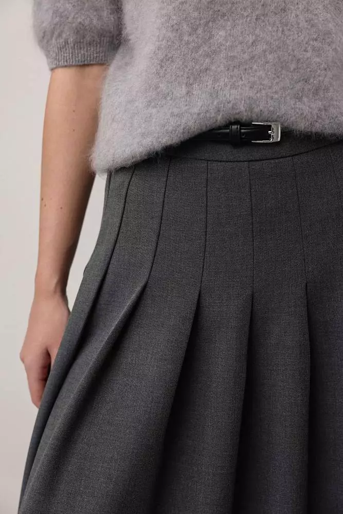 Юбка (S (42RU), серый). Изображение № 3