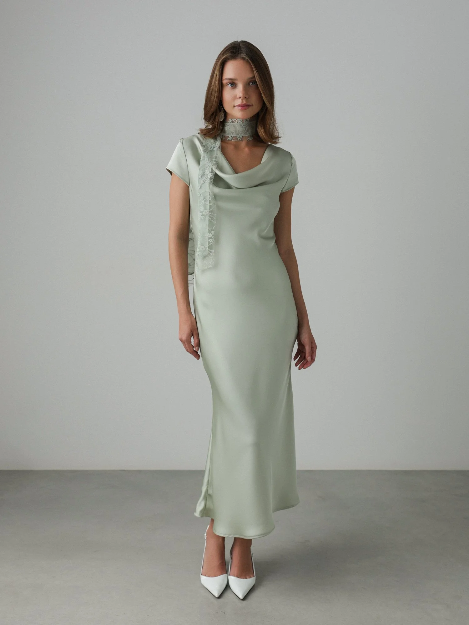 Платье (S (42RU), мятный). Избражение № 1