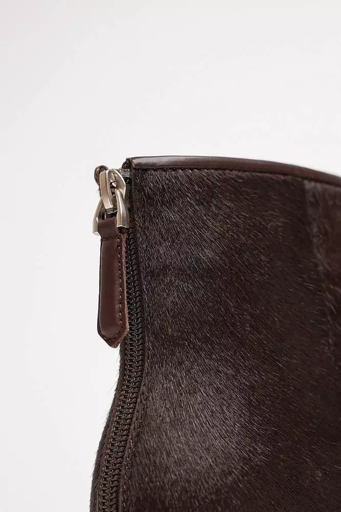 Ботильоны (37, тёмно-коричневый). Изображение № 5