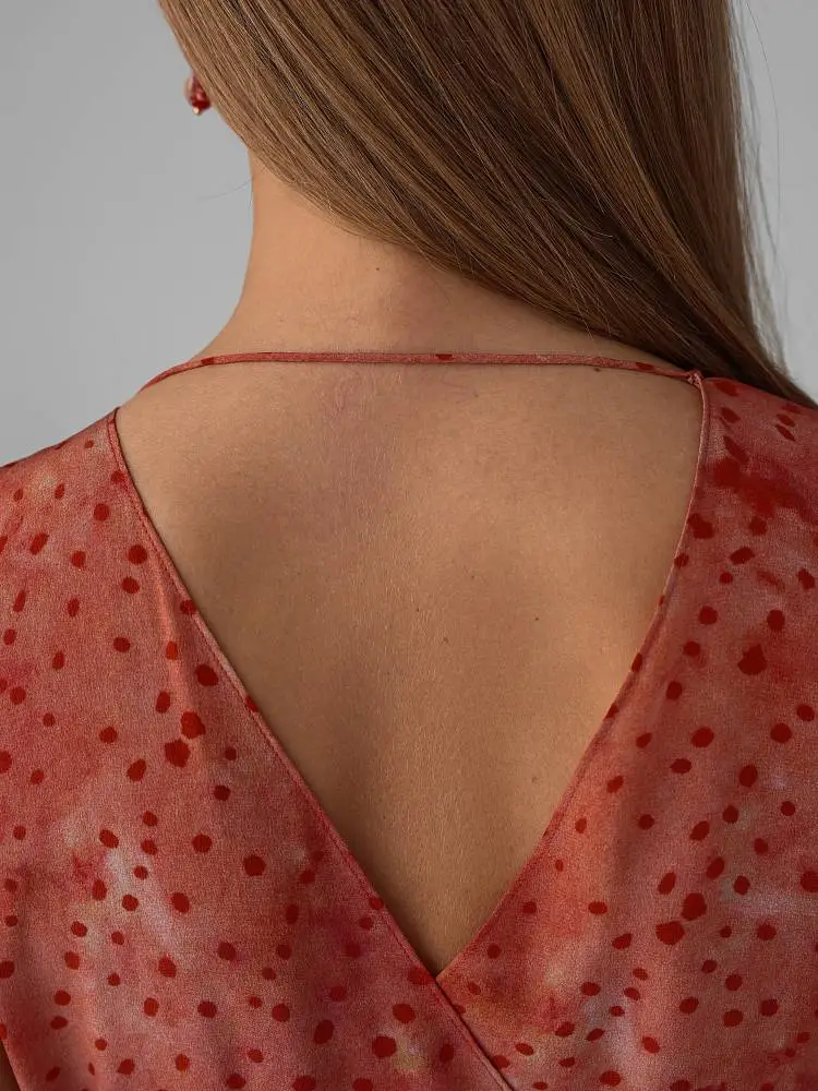Платье (S (42RU), коралловый). Изображение № 8