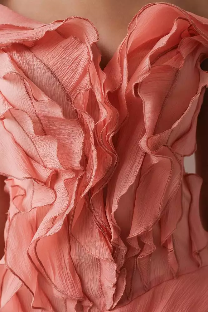 Платье (M (44RU), коралловый). Изображение № 4