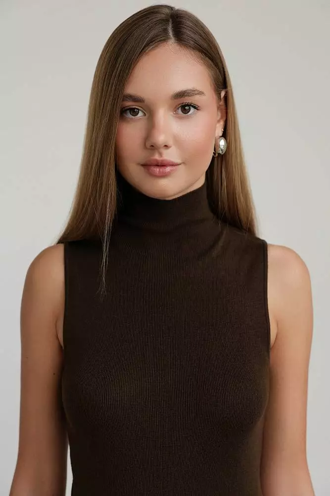 Топ (onesize (40-44RU), коричневый). Изображение № 2